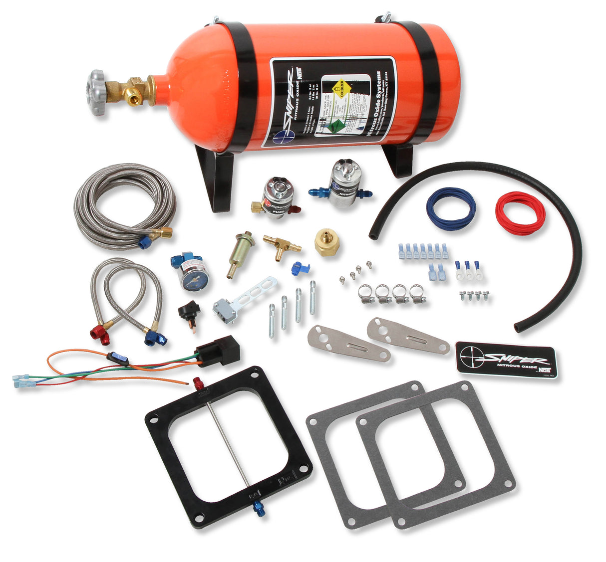 NOS Sniper Wet Nitrous Plate Kit - 4500 Dominator - 07003NOS
