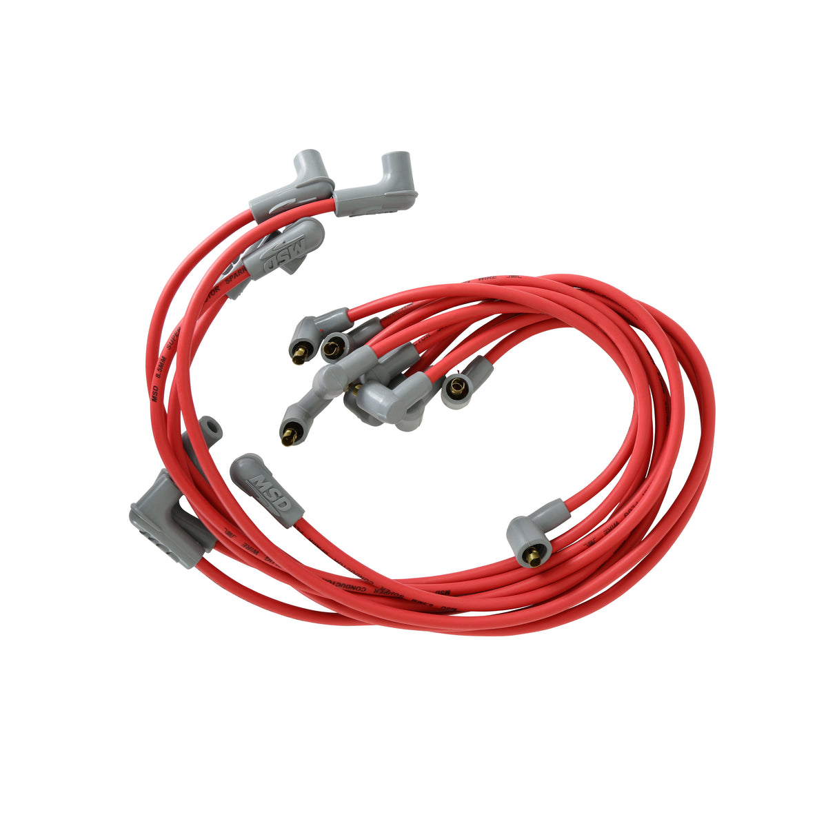 MSD Super Conductor Spark Plug Wire Set ,Small Block Chevy, Socket Dist. Cap - 31659