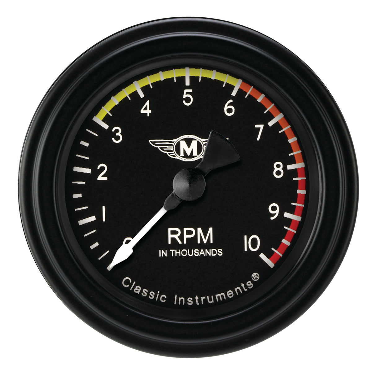 Classic Instruments Moal Bomber 2-1/8" Tachometer Gauge - MA183BLF