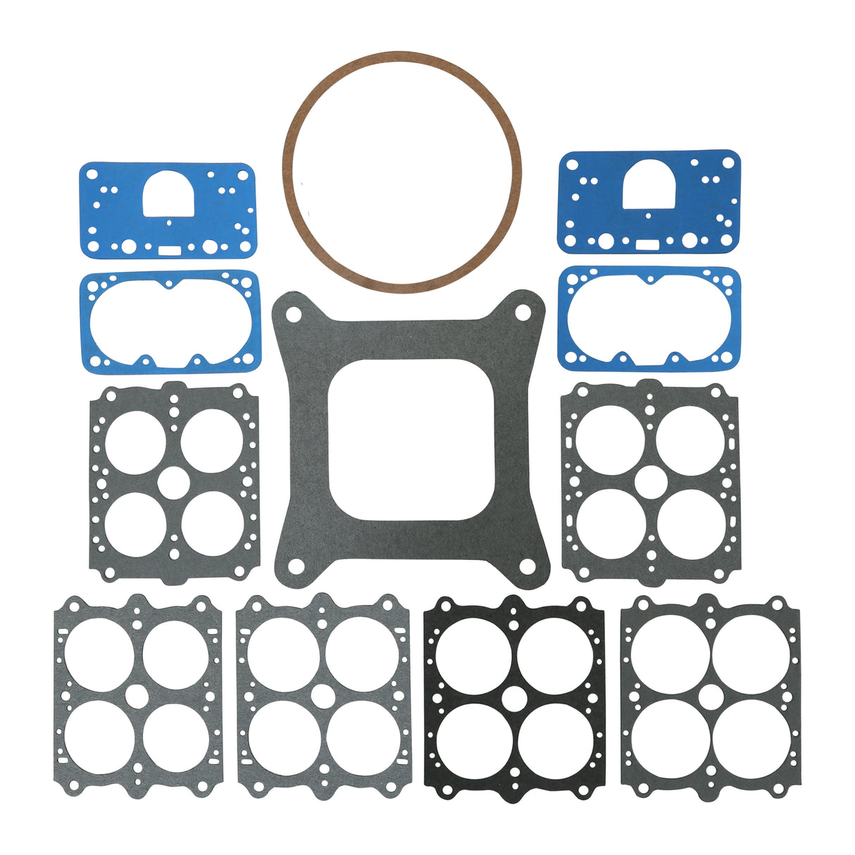 Quick Fuel Super Non-Stick Rebuild Kit; 4150 D.P. (390-850 CFM) - 3-302QFT