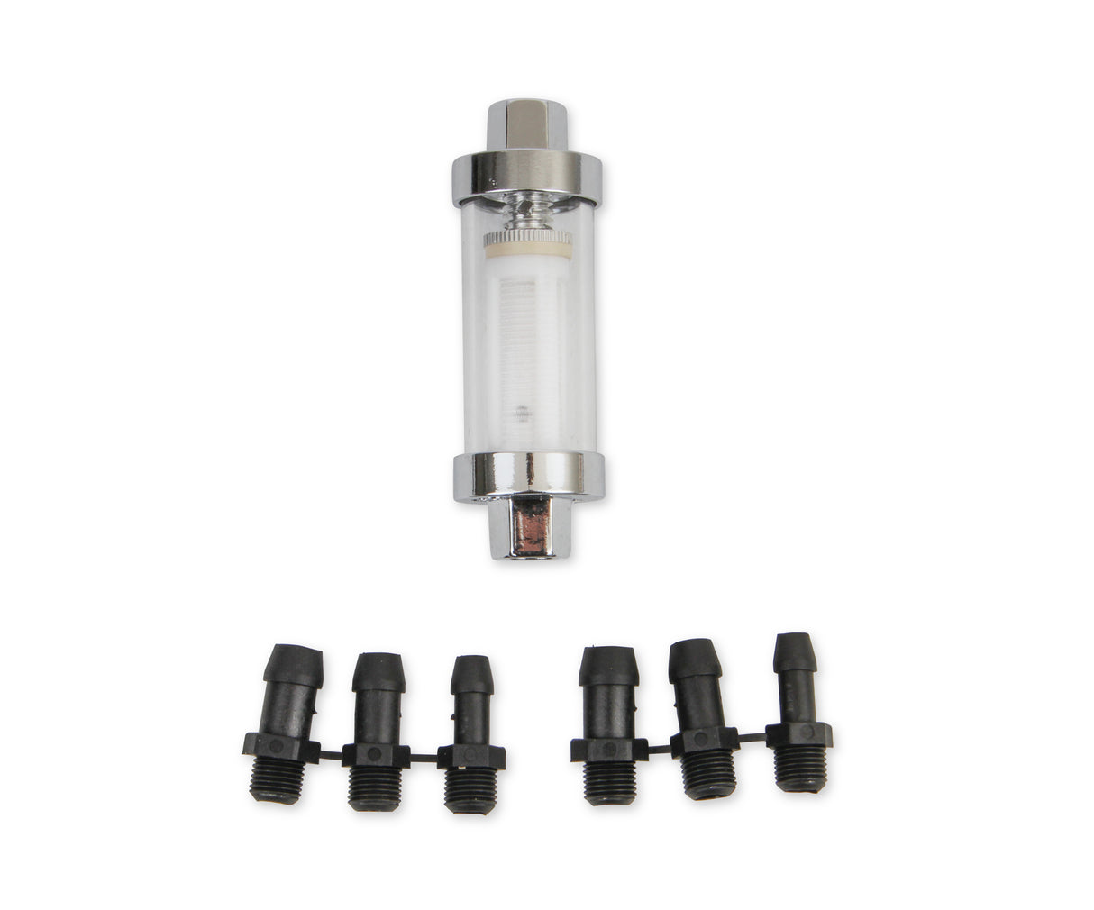 Mr Gasket Clearview Inline Fuel Filter - 9706