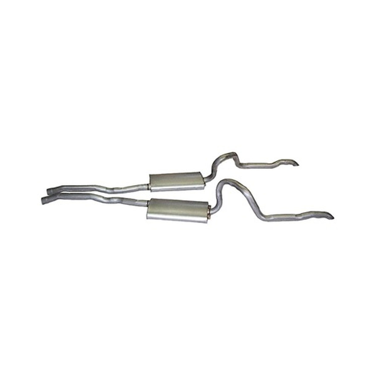 Scott Drake 1970 Mustang Concours Exhaust System 2.25" - D0ZZ-5257-BOS