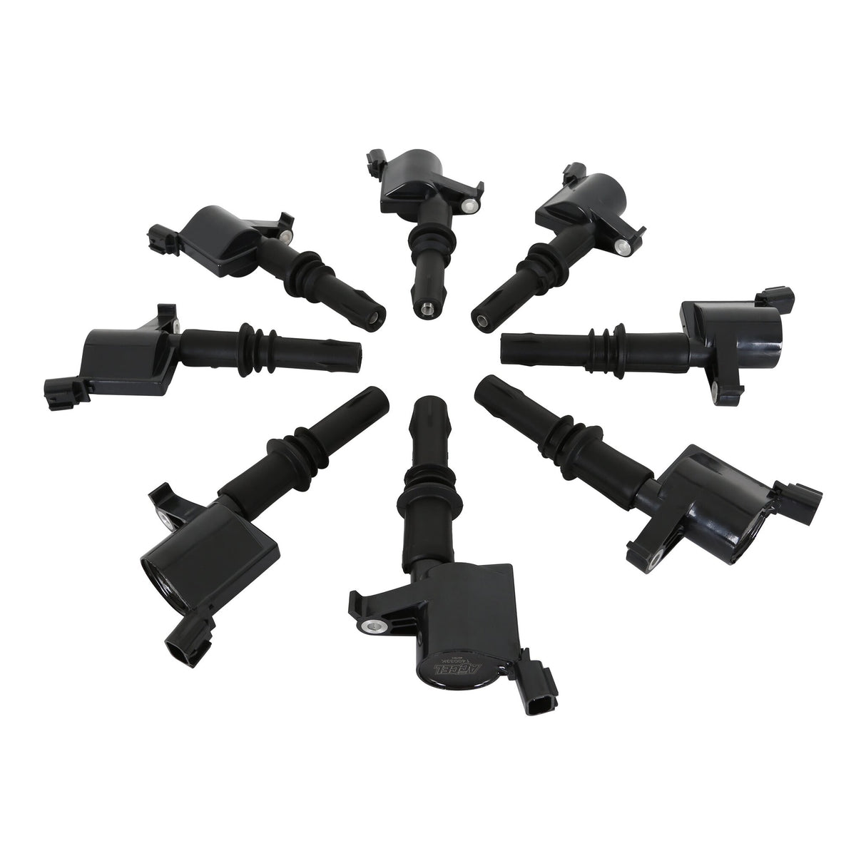 ACCEL Ignition Coil - SuperCoil - 2004-2008 Ford 4.6L/5.4L/6.8L 3-valve- Black- 8-Pack - 140033K-8