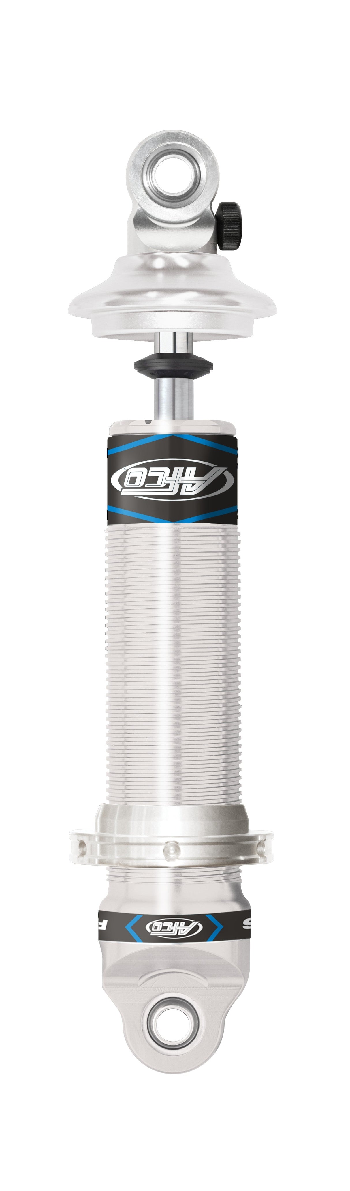 AFCO Aluminum 5 Inch Stroke Coil-over Double Adjustable Clear Short Rod End Clear - 3850CZ 3850CZ