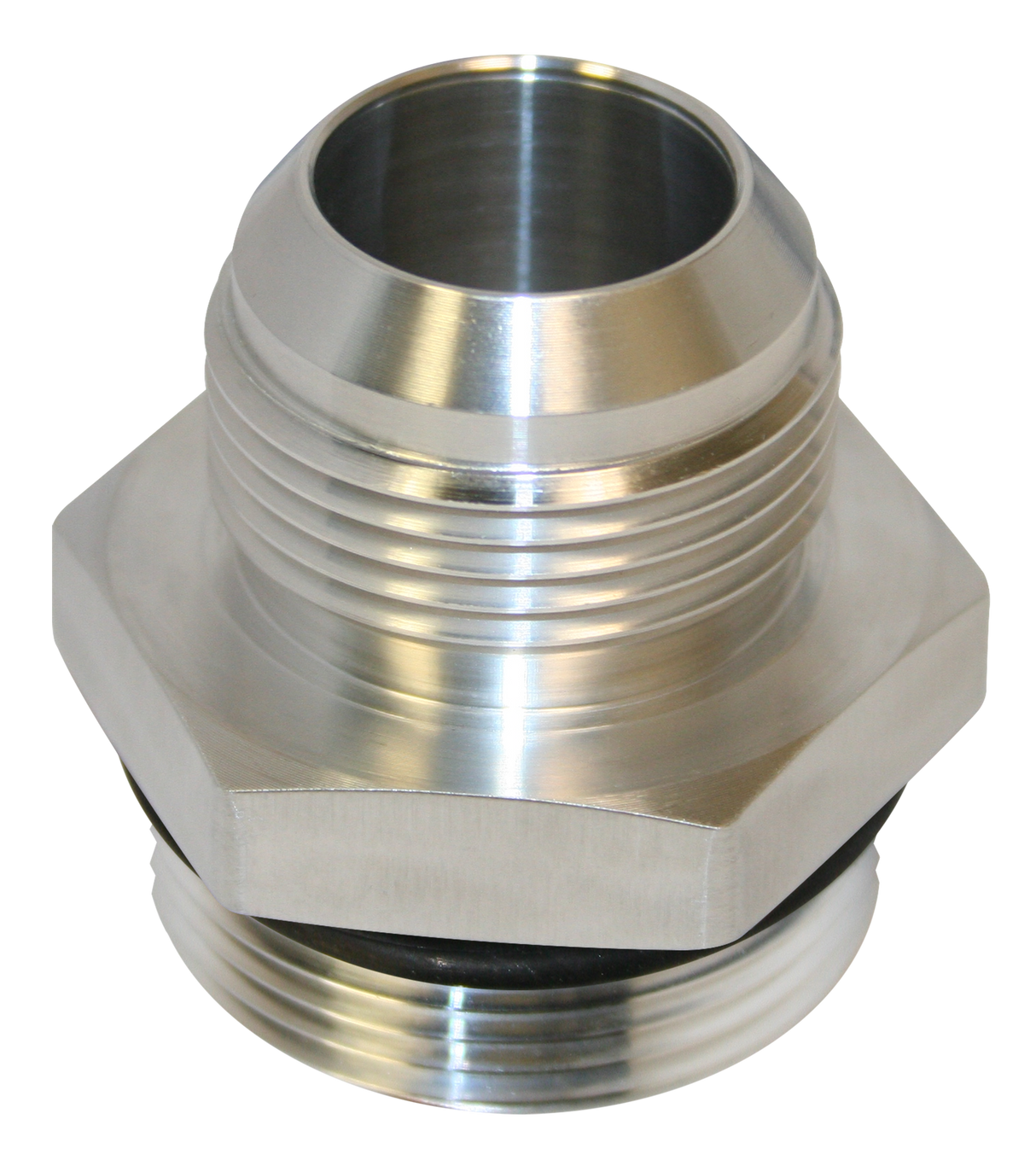 AFCO Aluminum Radiator Fitting -20An O-Ring To 12AN Male - 80069 80069