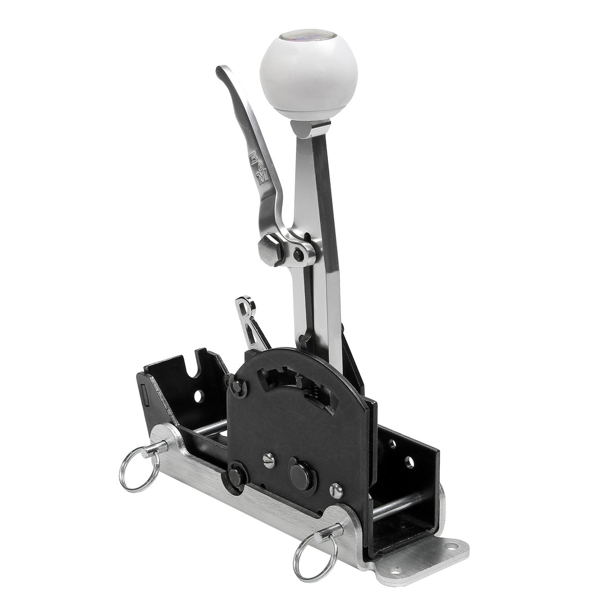 B&M Quick Detach Shifter Mounting Plate Kit - Aluminum - 80715
