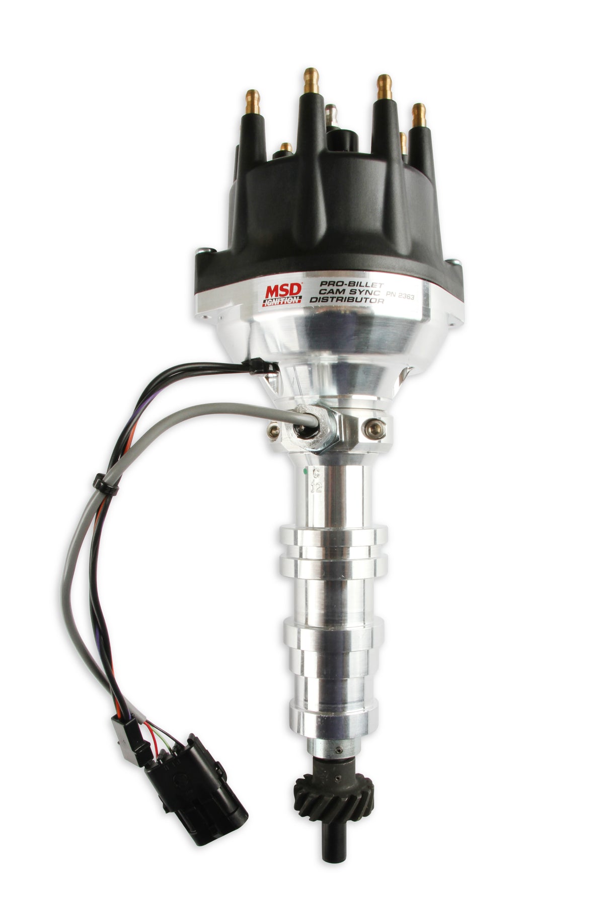 MSD Pro-Billet Cam Sync Distributor, Ford FE, Steel gear - 2363
