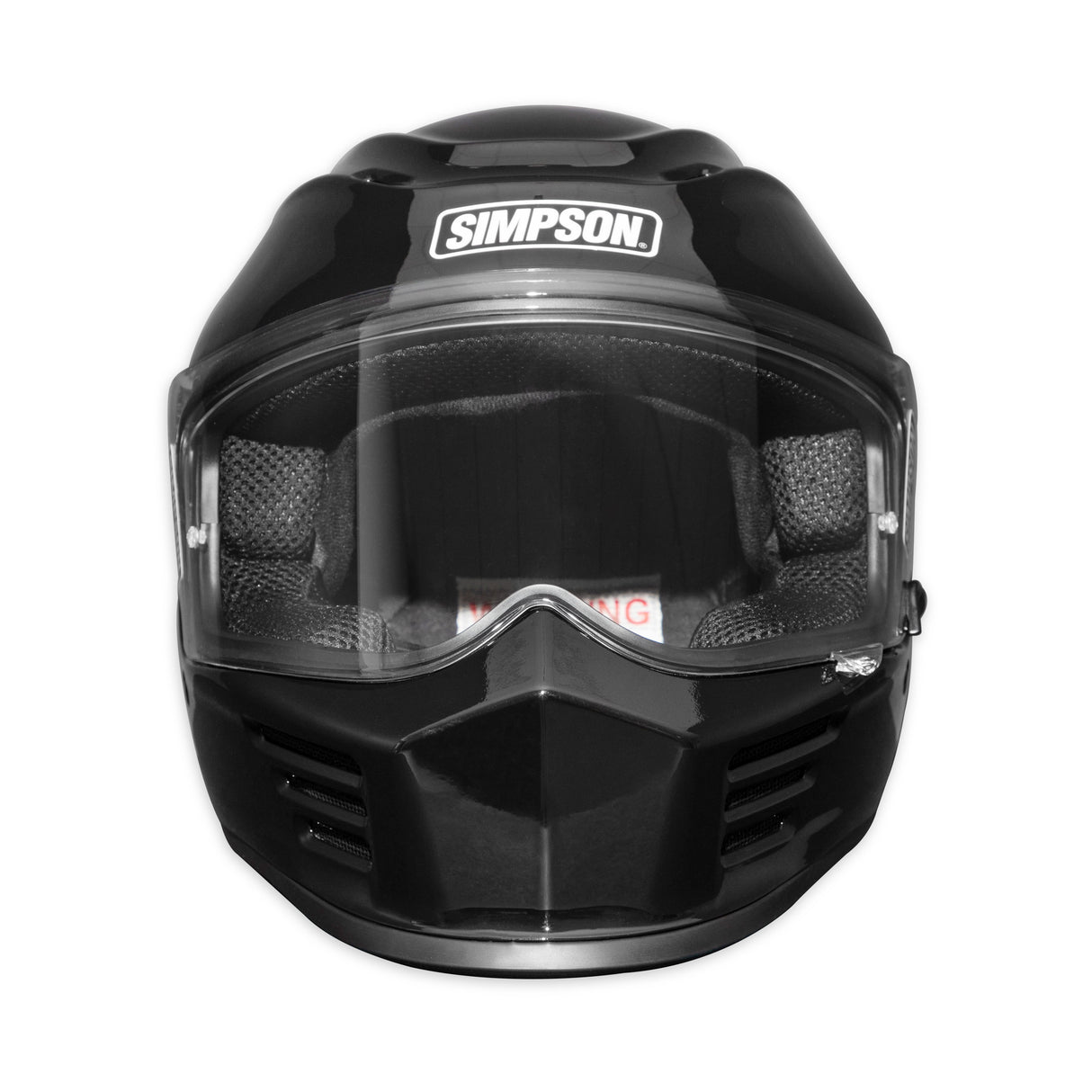 Simpson Motorcycle Speed Bandit Helmet - Black - Triple Extra Large - SPB3X2