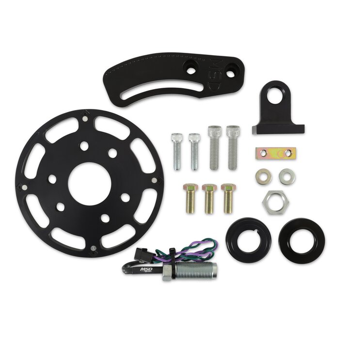 MSD Crank Trigger Wheel Kit - Flying Magnet - SBC - 6.25 in. - 86003