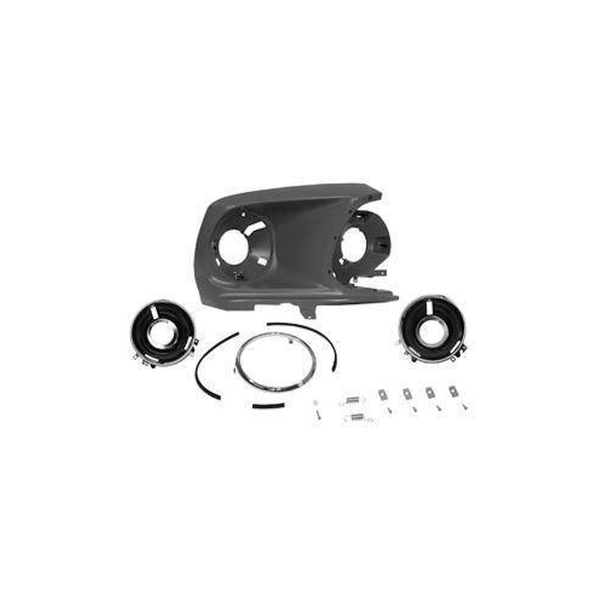 Scott Drake 1969 Headlamp Bucket Assembly (RH) - C9ZZ-16018-R