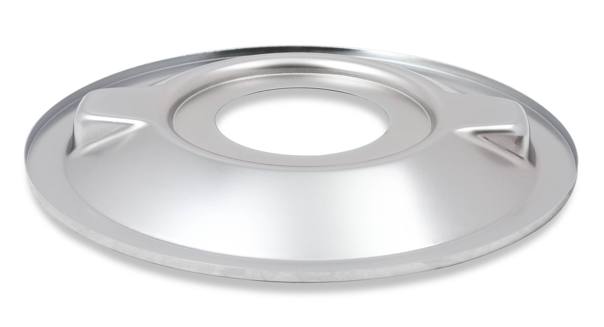 Holley 120-4130 4150 Drop Base Air Cleaner Chrome w/3" Red Washable Gauze Filter