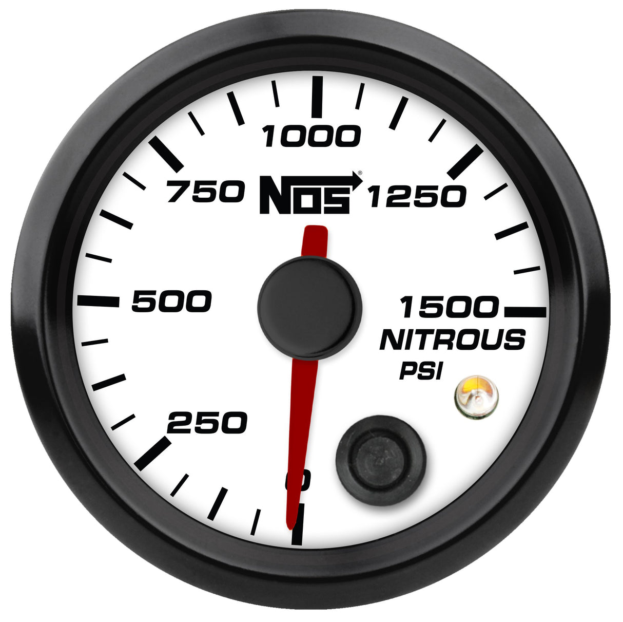 NOS Analog Style 2-1/16" Nitrous Pressure Gauge - 15940NOS