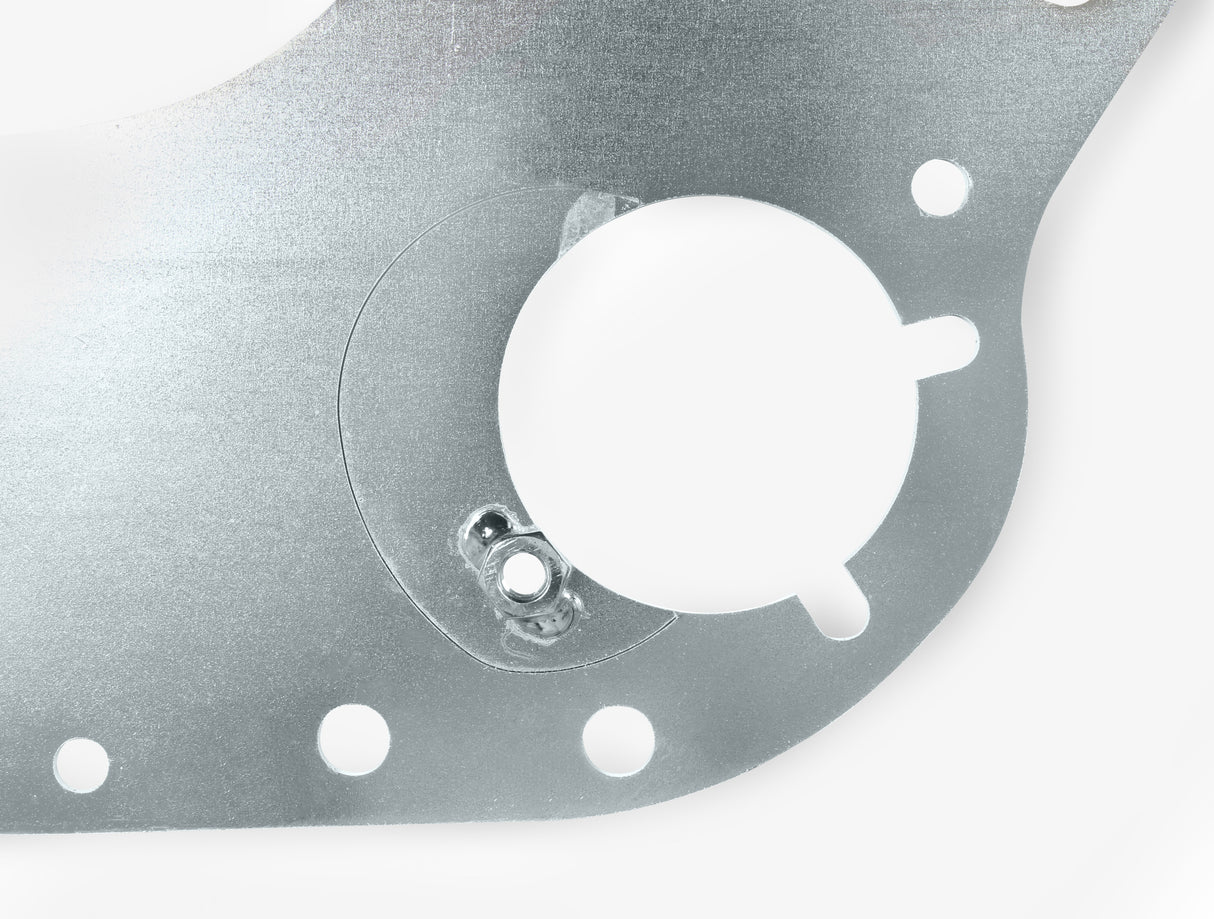 Lakewood Safety Block Plate - Chevy - Steel - Manual Transmission - 15705