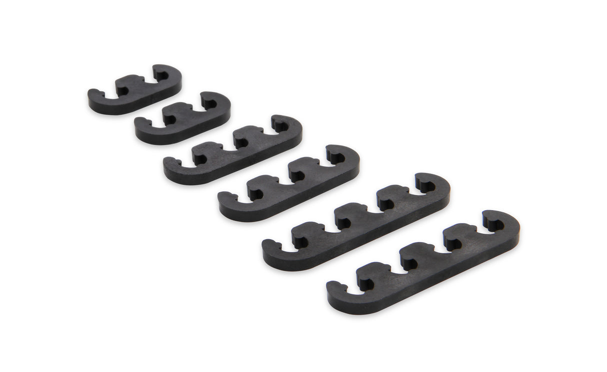 Mr Gasket Wire Separators - Plastic - 7 mm / 8 mm - Black - 9728