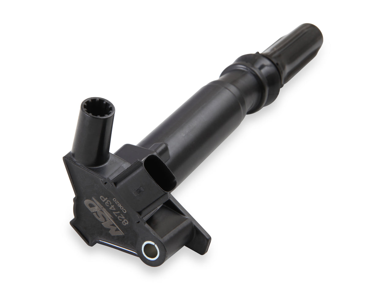 MSD Ignition Coil - Blaster - Ford F-Series 6.2L - Black - Passenger Side - 82743P