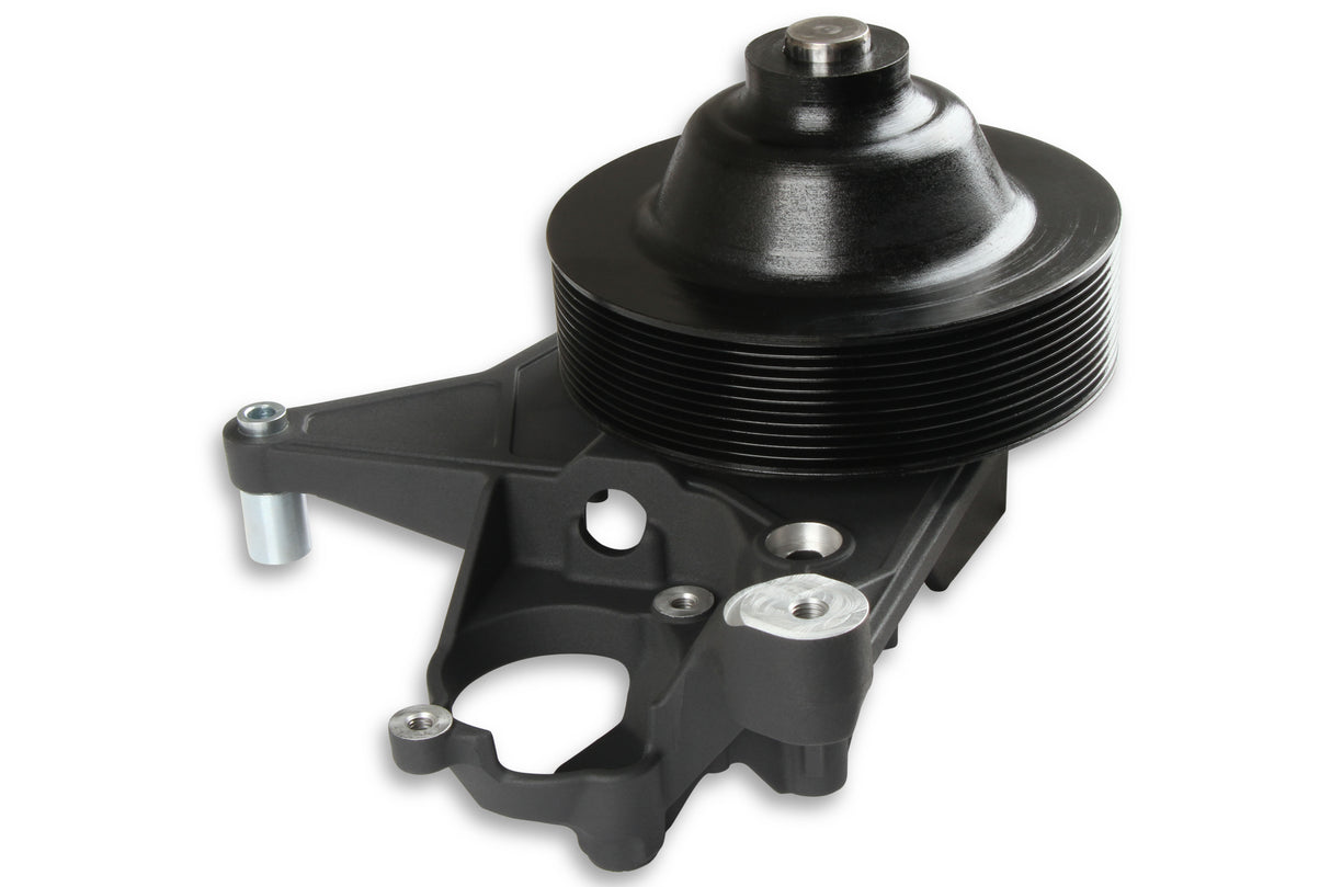 Holley 97-334BK BRACKET KIT, P/S LT5-W LONG SPACER NATURAL-BLACK FINISH