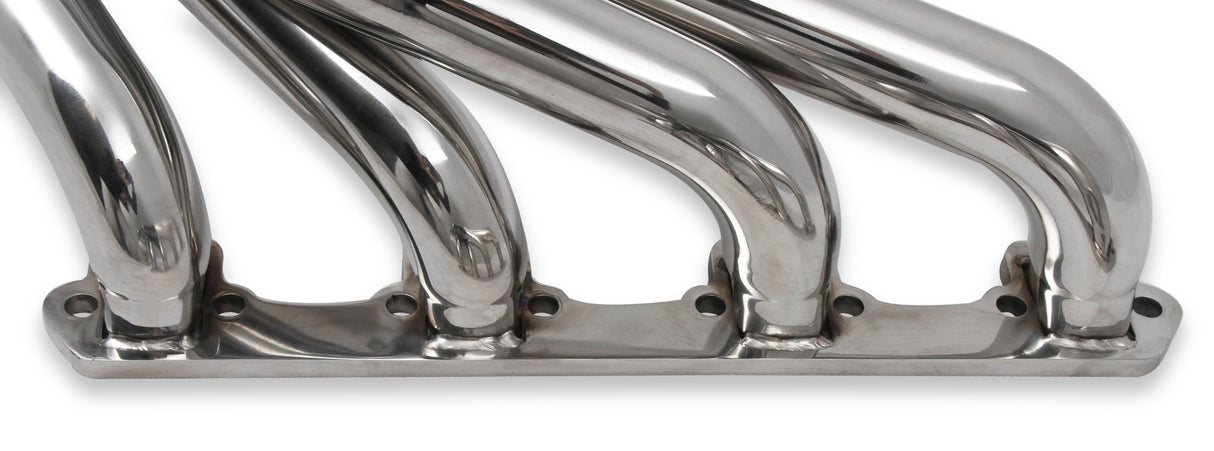 Flowtech Small Block Ford Turbo Headers - Polished 304 Stainless Steel - 12165FLT