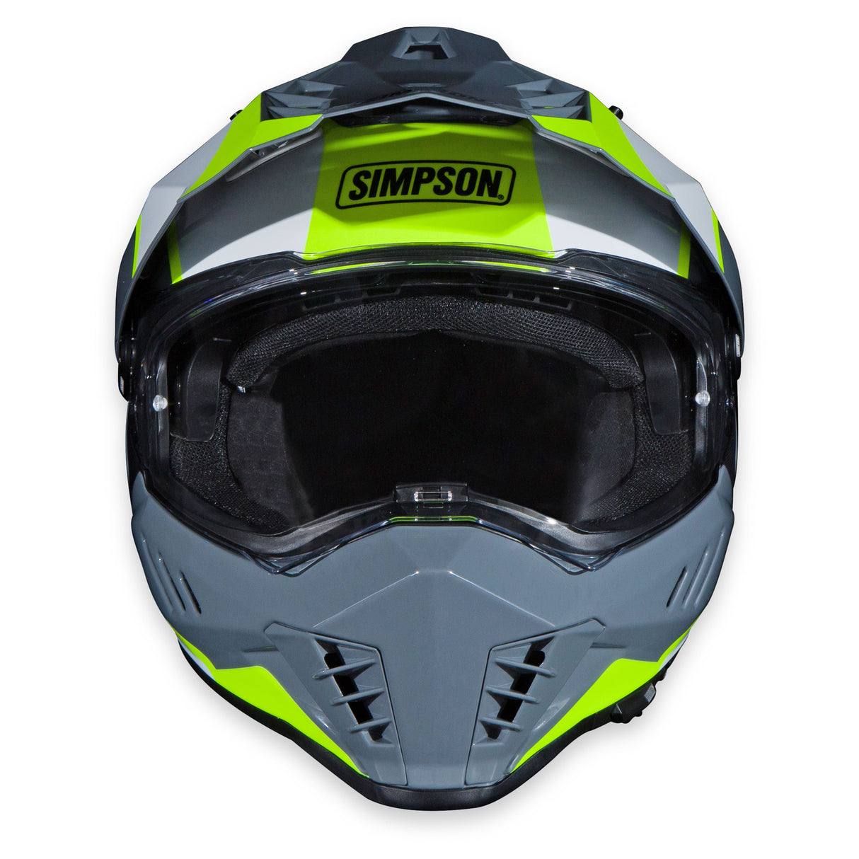 Simpson Motorcycle Xcursion Bandit Helmet - BC Yellow - Small - XBBGWYSM