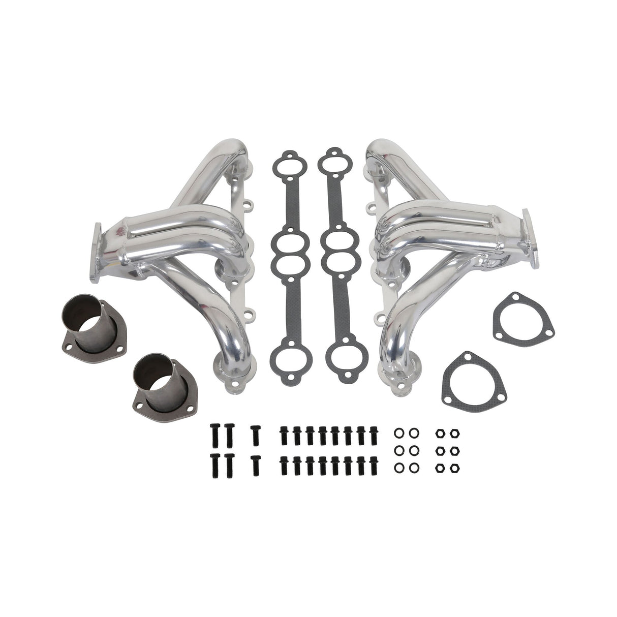 Flowtech Block Hugger Header - Ceramic Coated - 31000FLT