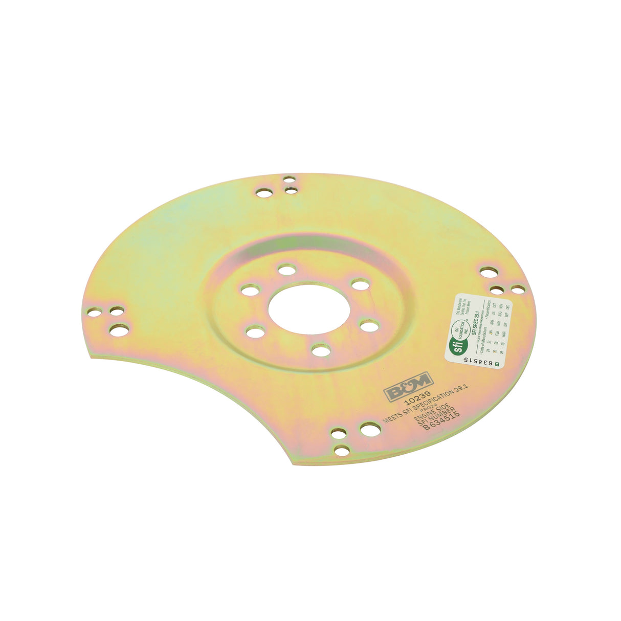 B&M Steel SFI Certified Flexplate - Mopar A904 - 10239