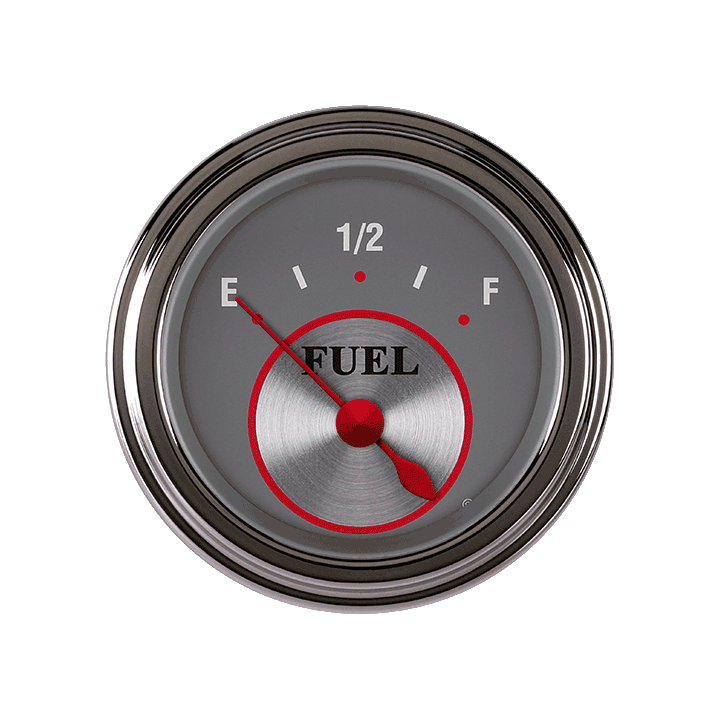Classic Instruments SILVER SERIES 2IN FUEL 0-90 - SS12SLC