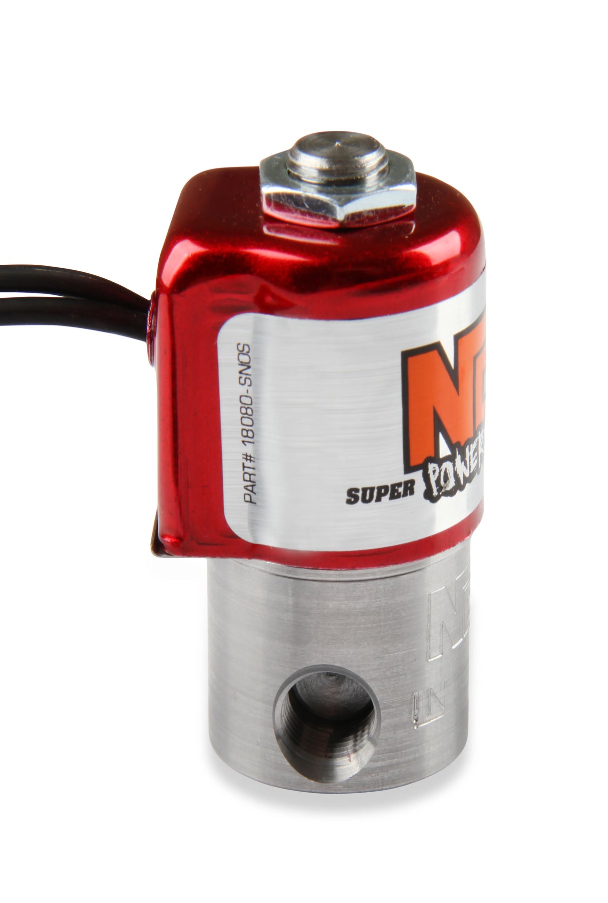 NOS Fuel Solenoid - Red - 18080NOS