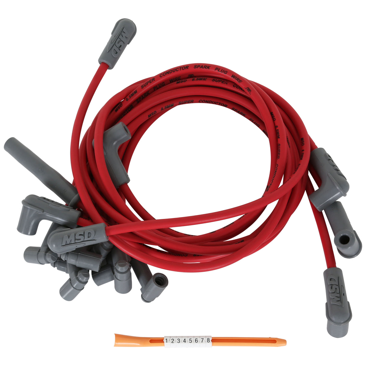 MSD Super Conductor Spark Plug Wire Set Chevy Corvette 350 TPI - 31459