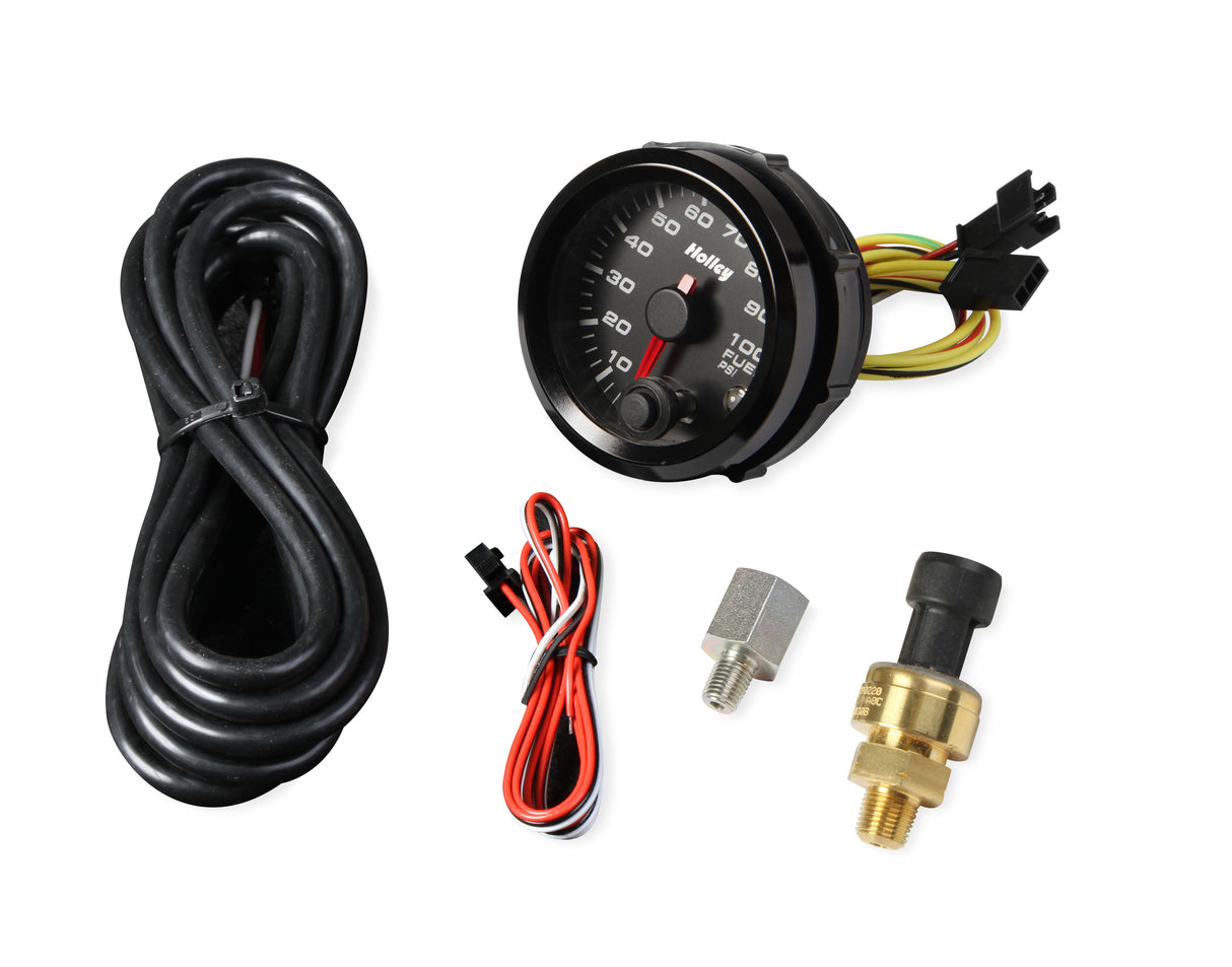 Holley 26-608 Analog Style Fuel Pressure Gauge
