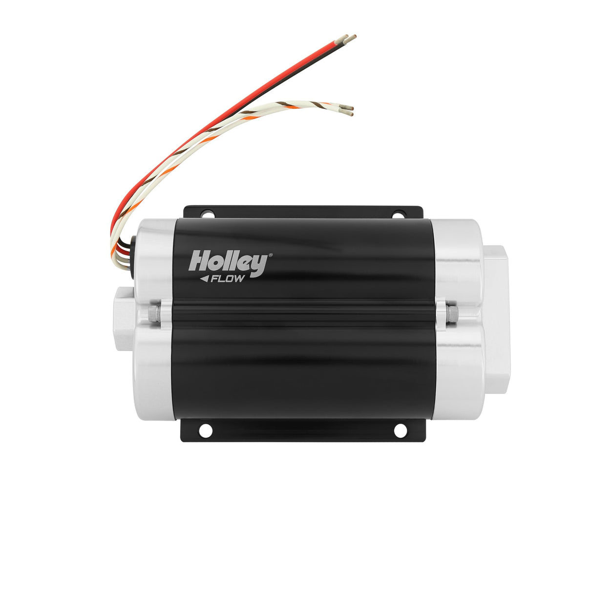 Holley 12-1800-2 200 GPH Dominator In-Line Billet Fuel Pump (Dual Inlet)