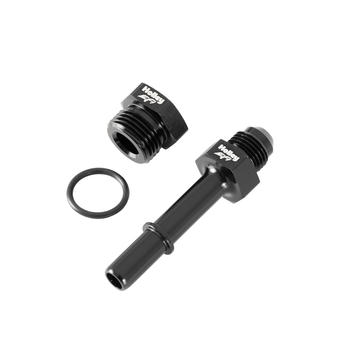 Holley 534-211 Fuel Rail Adapter Fitting -6AN to GM Quick Connect