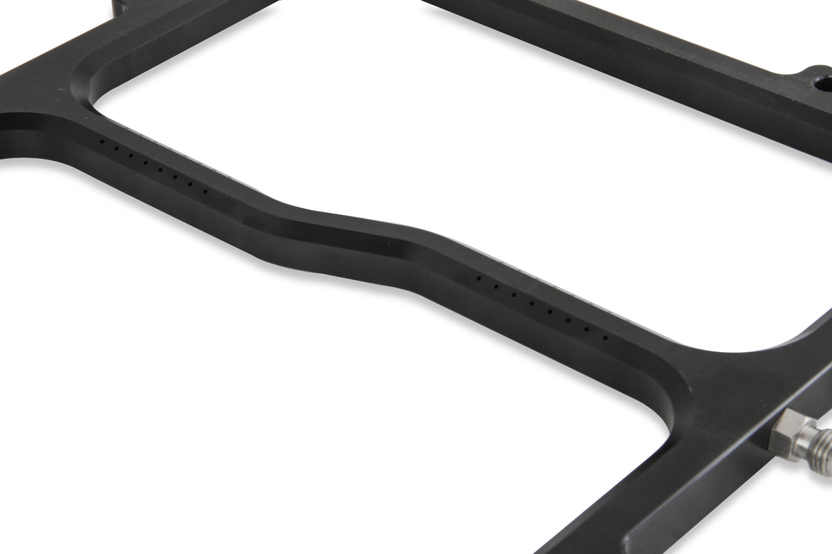 NOS Dry Nitrous Plate for Holley LS Hi-Ram EFI Intake Manifolds-Black - 12535BNOS