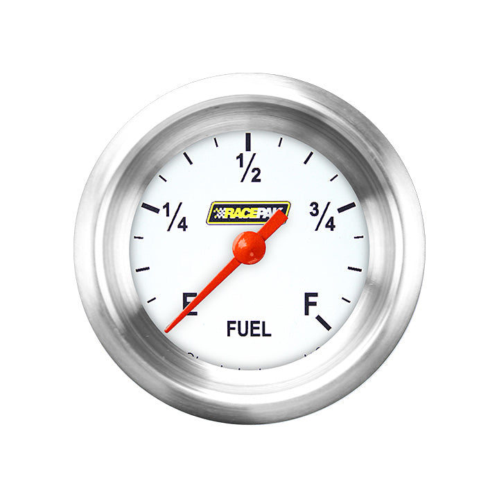 Classic Instruments Racepak 2-1/8" Full Sweep Fuel Level Gauge Bezel And Flat Glass Lens. - RP109WAPF