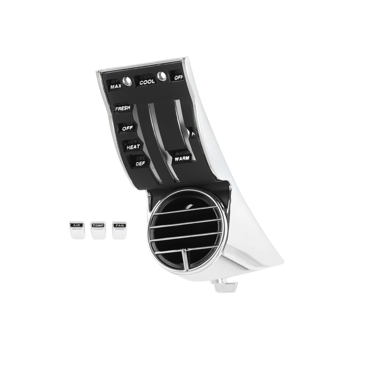 Scott Drake 68 Left hand a/c vent - C8ZZ-19C696-A