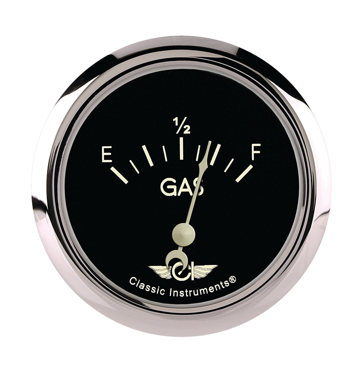Classic Instruments Classic Series 2-5/8" Fuel Level Gauge - CL212SRC