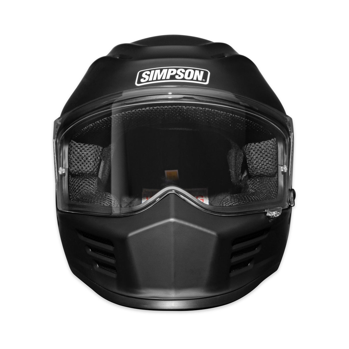 Simpson Motorcycle Speed Bandit Helmet - Flat Black MD - SPBM3