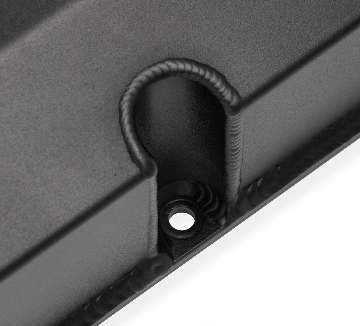 Holley 890004B Sniper Valve Cover - Fabricated Aluminum - BBC - Tall - Black