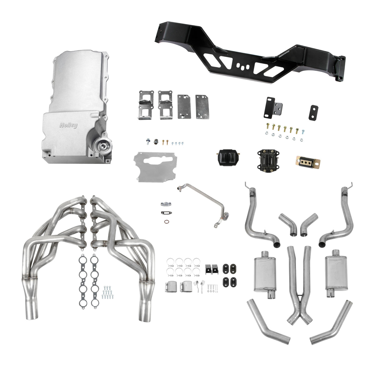 Holley GM 67-69 F-Body Level 4 LS Swap Essentials - Automatic - SE4-GM1F-LSX-A2