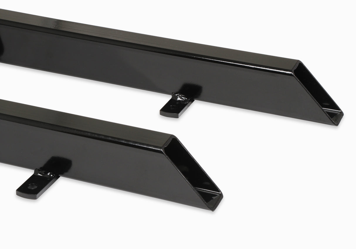 Lakewood Traction Bars - 1964-1973 Ford - 3 in Diameter - Steel - Black - Pair - 21602