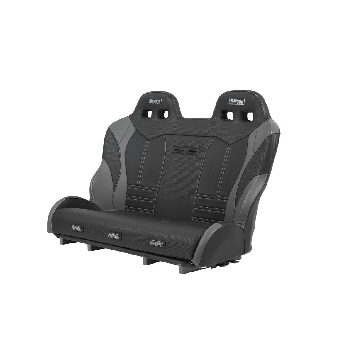Simpson STD PRO SPORT BENCH X3 - Black/GRY Simpson Racing Pro Sport Rear Bench - SP303-510-305
