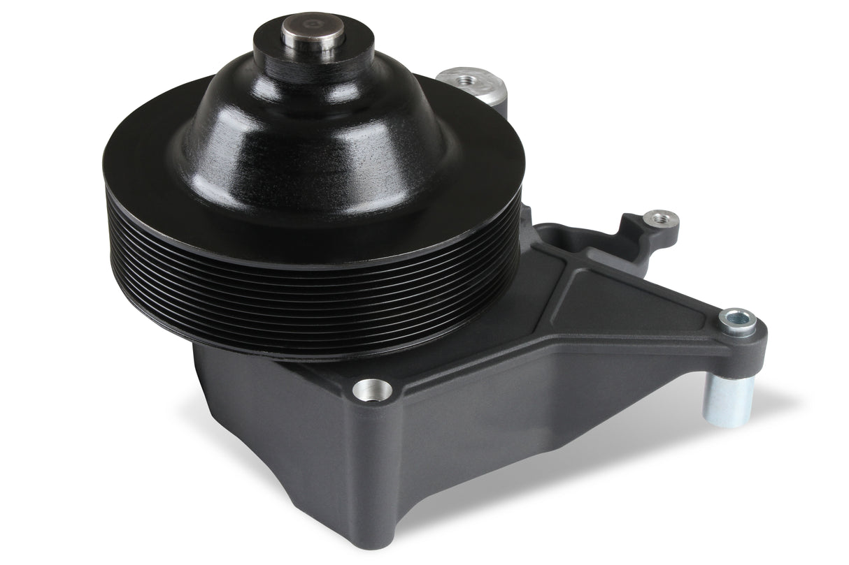 Holley 97-334BK BRACKET KIT, P/S LT5-W LONG SPACER NATURAL-BLACK FINISH