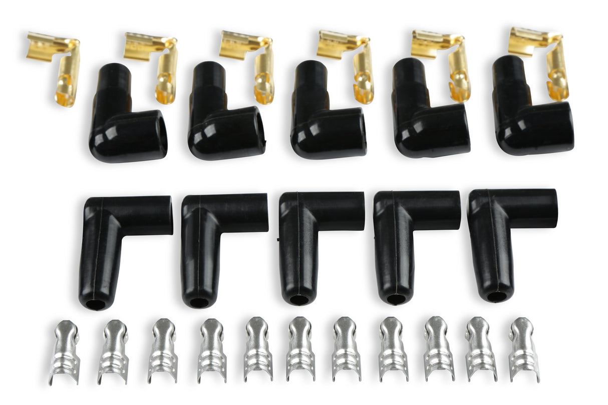 ACCEL Spark Plug Wire Set - Super Stock Copper Core 8mm - 90 Deg. Boots - Blue - 4039B