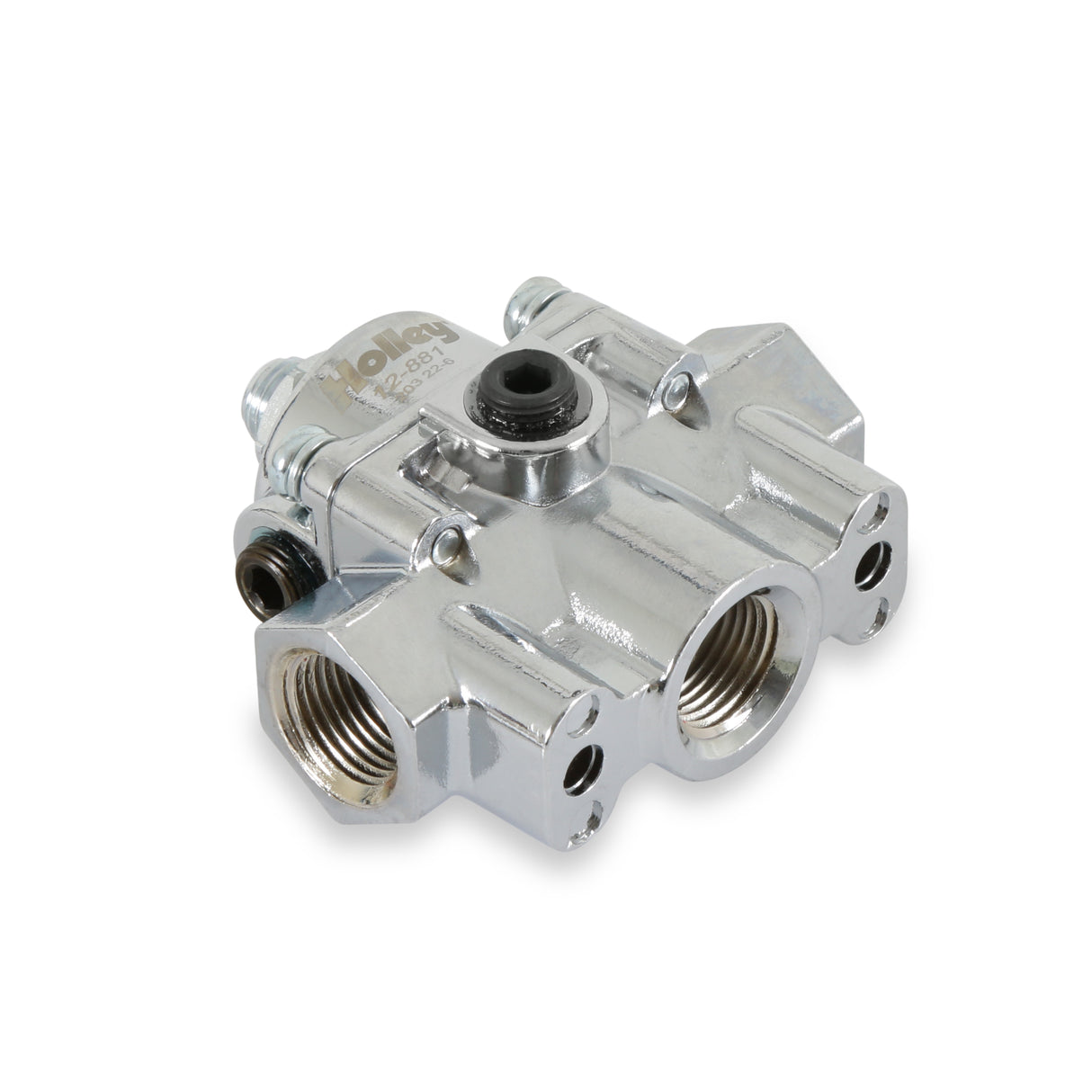 Holley Die Cast By Pass Style Carbureted Fuel Pressure Regulators - 12-881