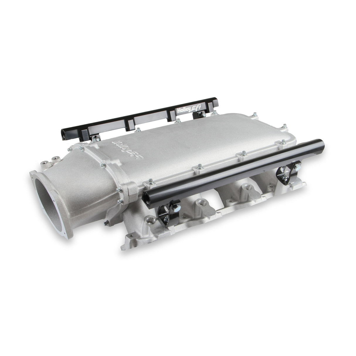 Holley EFI LS1 (Cath) Ultra Lo-Ram Natural Kit with 102mm TB and 120lb injectors - 300-621-120K