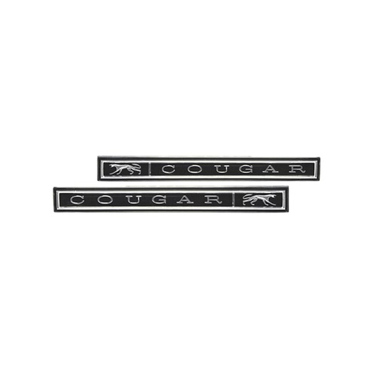 Scott Drake Quarter Emblems, Cougar (Pair) - C7WY-6528818-9A