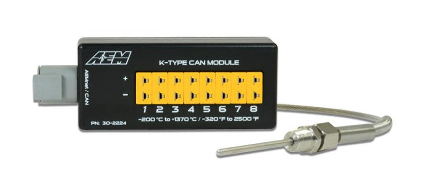 AEM 8 Channel CAN EGT Module - 30-2224