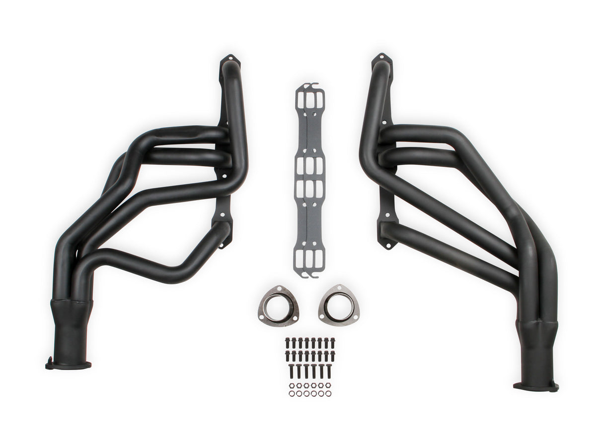 Flowtech Long Tube Header - Black Paint - 13130FLT