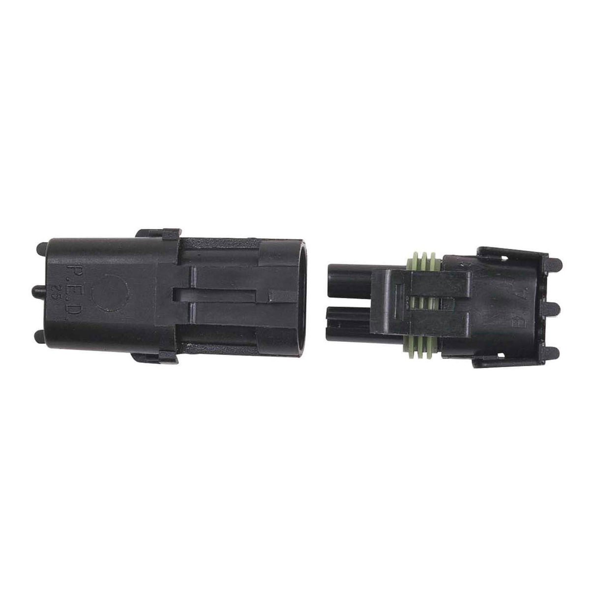 MSD Weathertight Connector - 2-Pin - Qty 1 - 8173