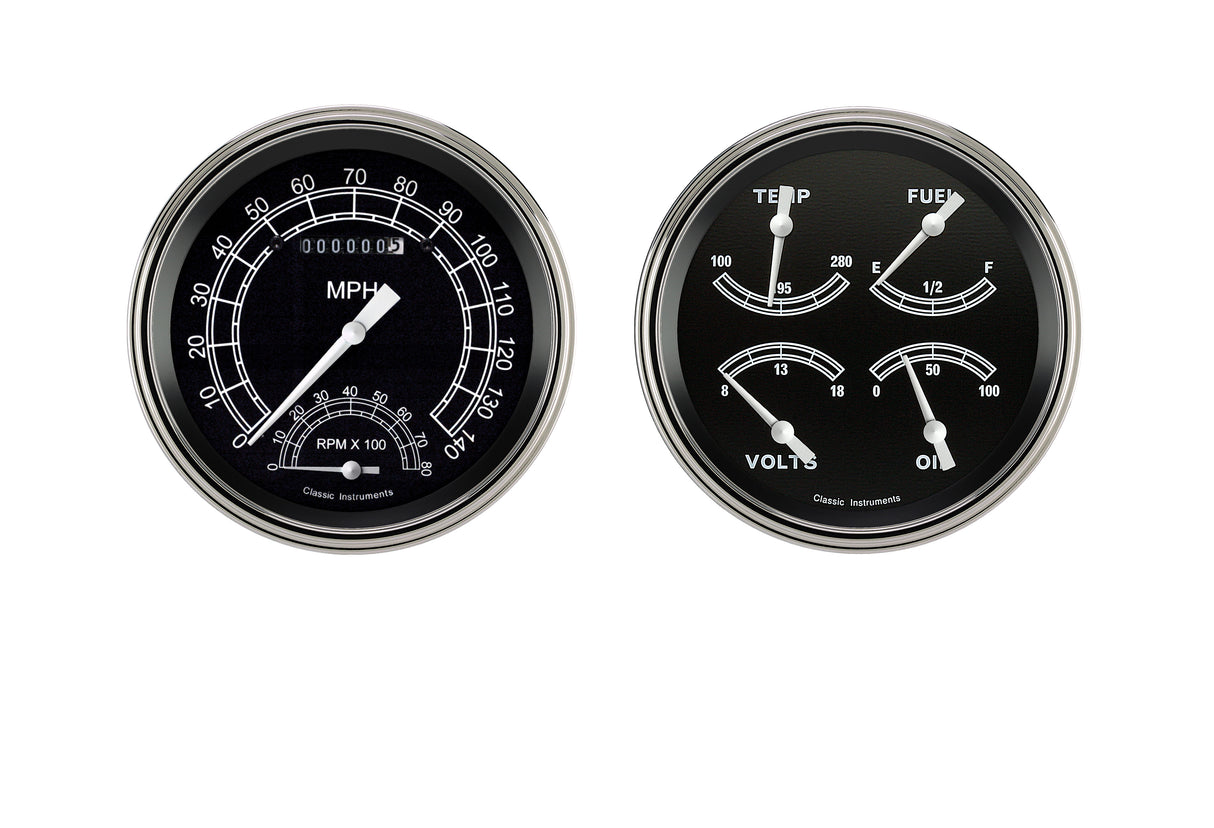 Classic Instruments Traditional Series Two Gauge Set - TR62SLF