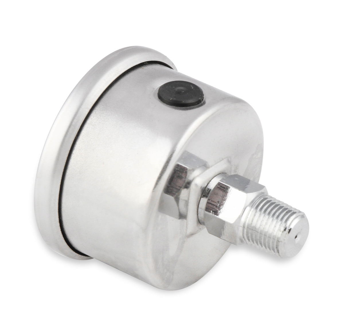 Mr Gasket Fuel Pressure Gauge - 0-15 PSI - 1/2 Inch Diameter - Liquid Filled - 1563