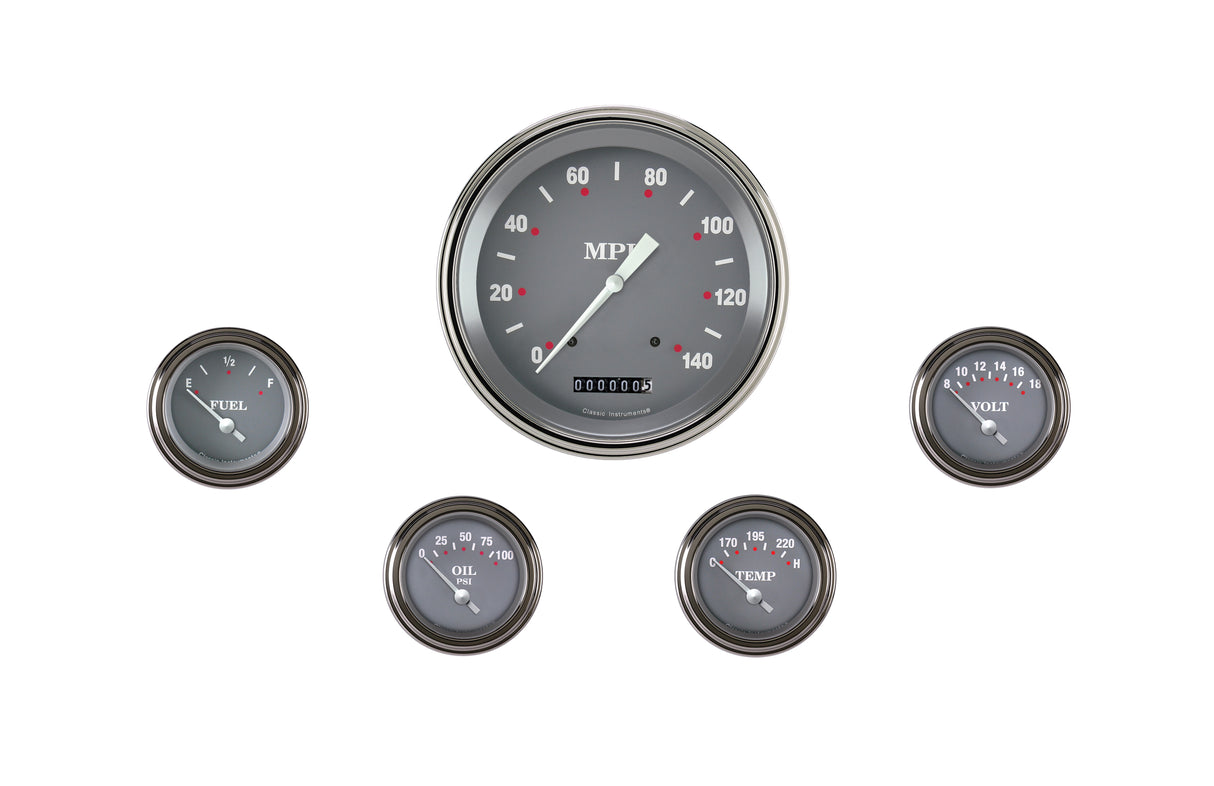 Classic Instruments SG SERIES 5IN SPEEDO, 4 - 2IN FOTV-GM - SG54SLC